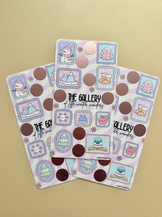 The gallery of little winter wonders scratch saver