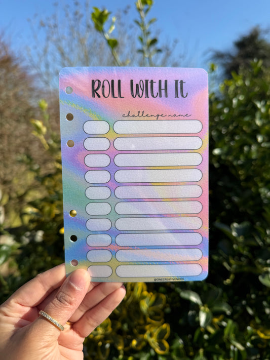 “Roll with it” dice decider dashboard 10 slots