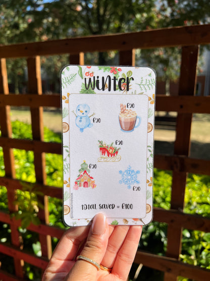 Seasonal saving trackers