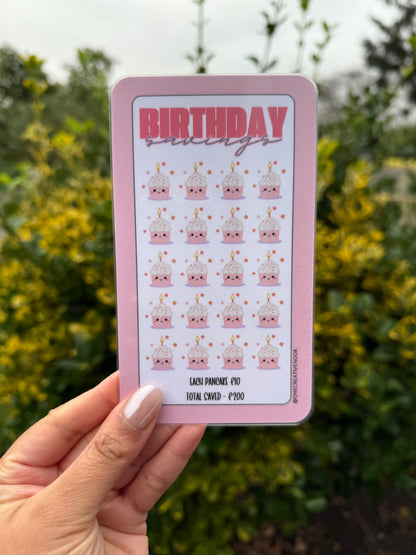 Birthday savings