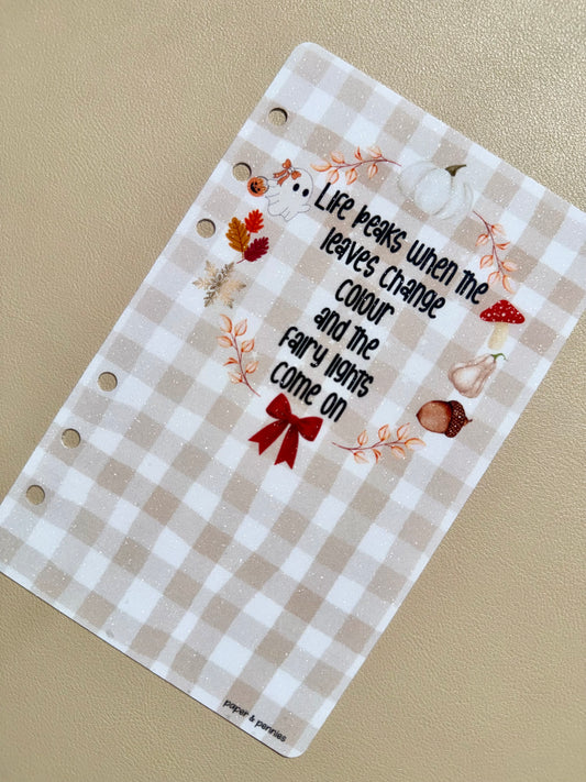 Life peaks when… glitter dashboard