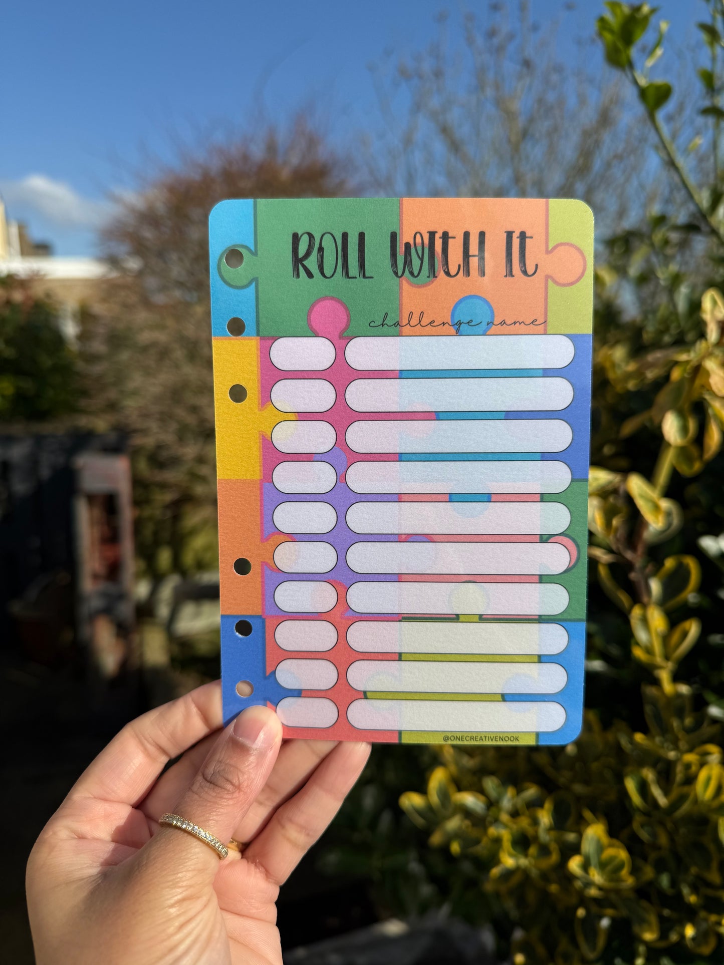 “Roll with it” dice decider dashboard 10 slots