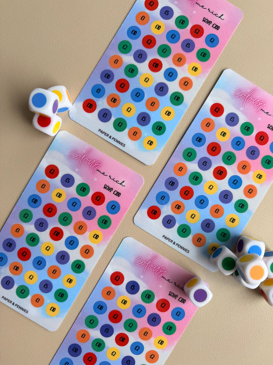 Colour me rich dice game