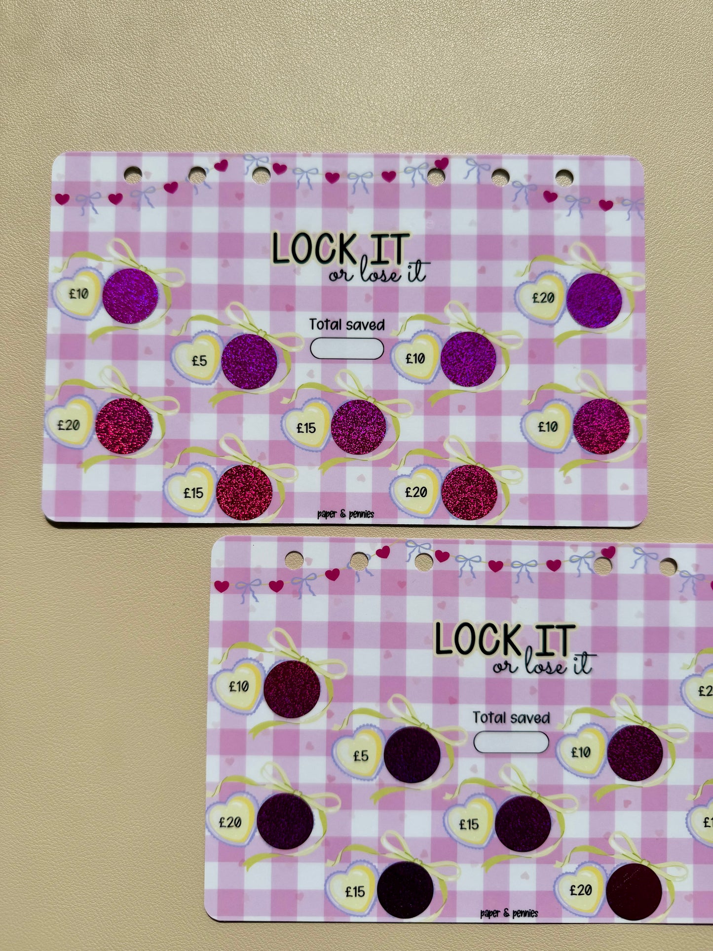 Lock it or Leave it scratch dashboard