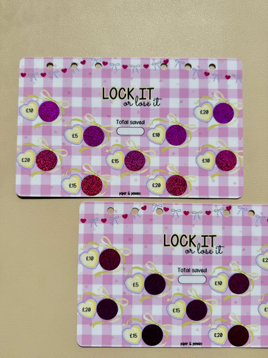 Lock it or Lose it scratch dashboard