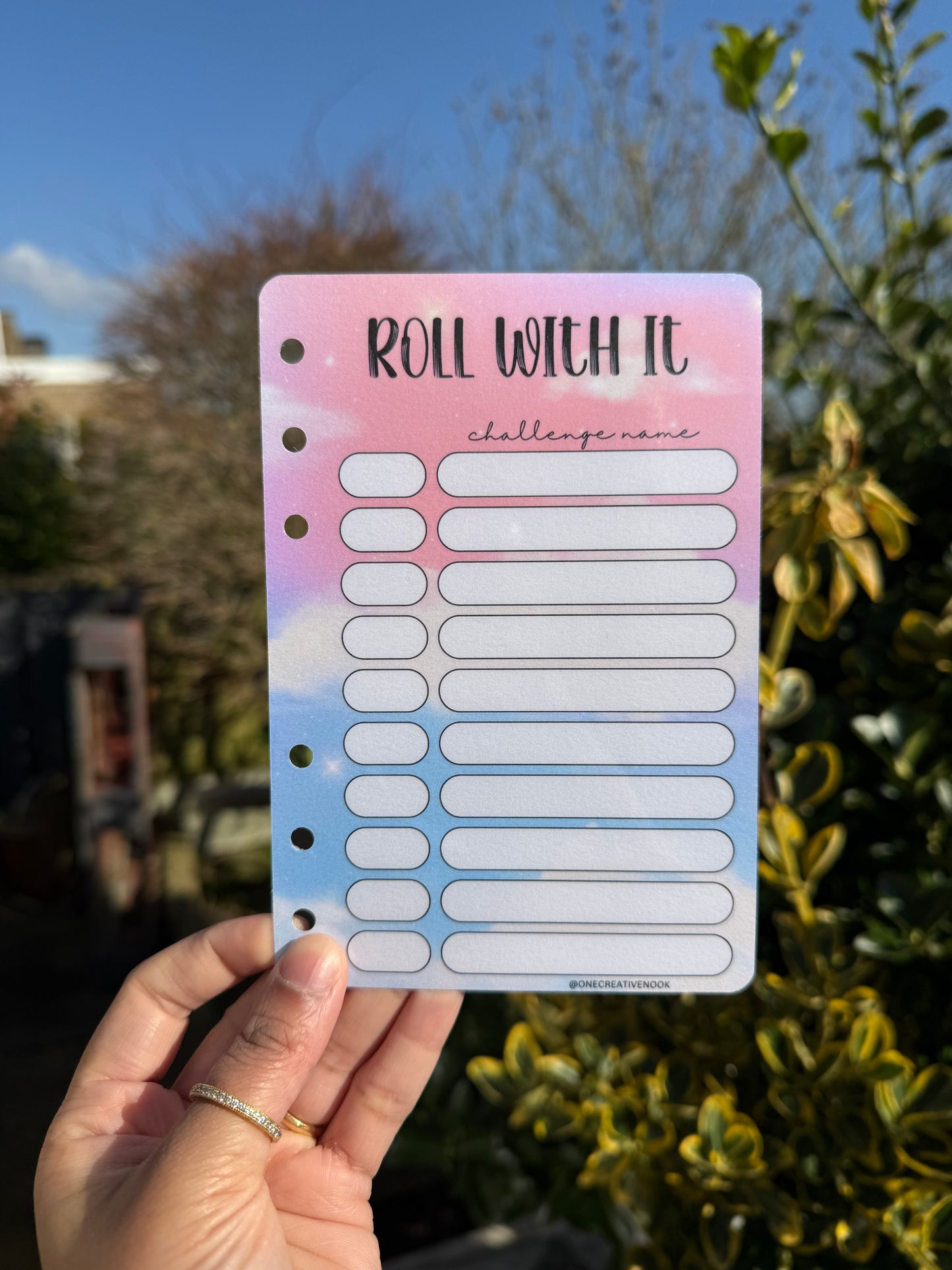 “Roll with it” dice decider dashboard 10 slots
