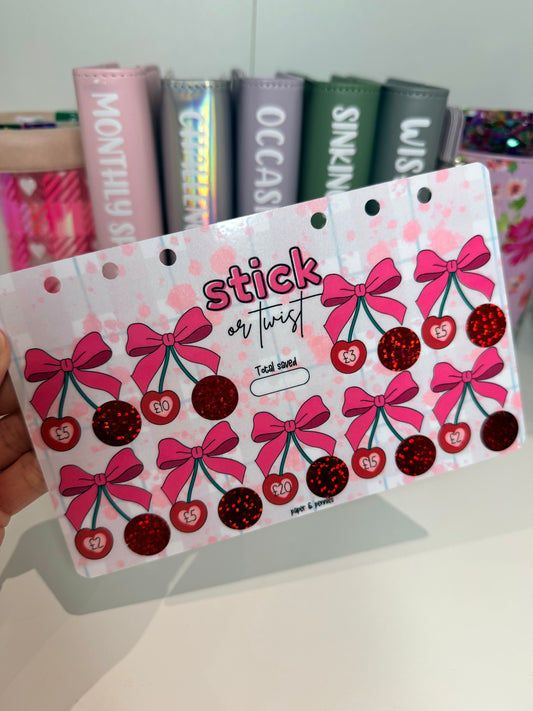 Stick or Twist cherry scratch off game