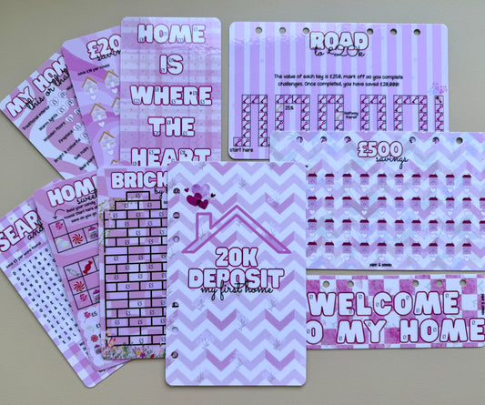 Home deposit bundle - pink