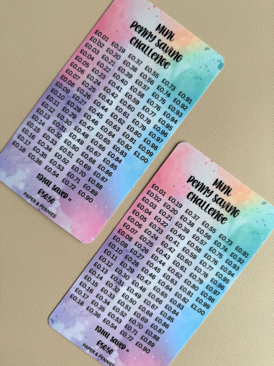 Mini Penny Saving Challenge