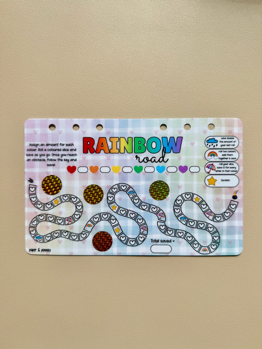 Rainbow road dashboard