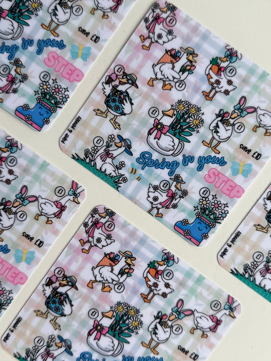 Spring in your step mini