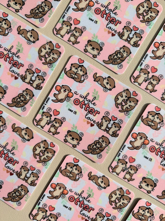 A whole otter love mini