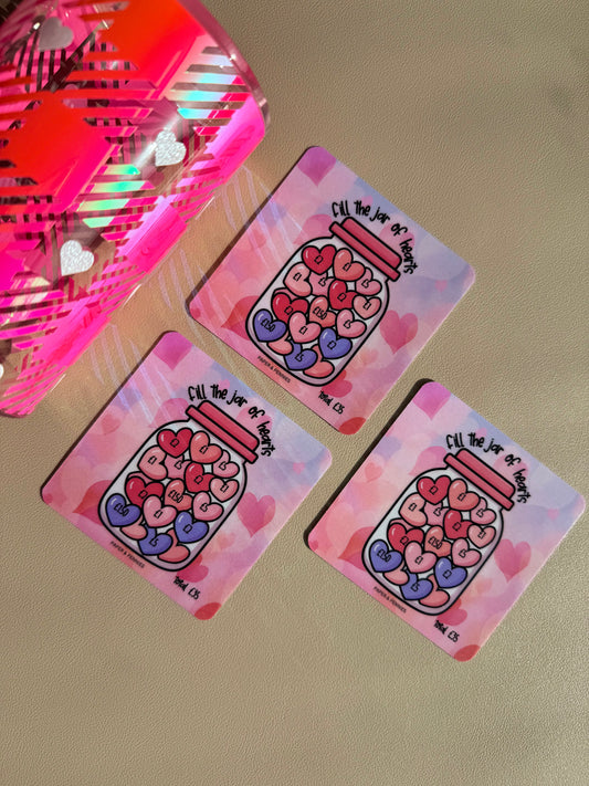 Fill the jar of hearts mini
