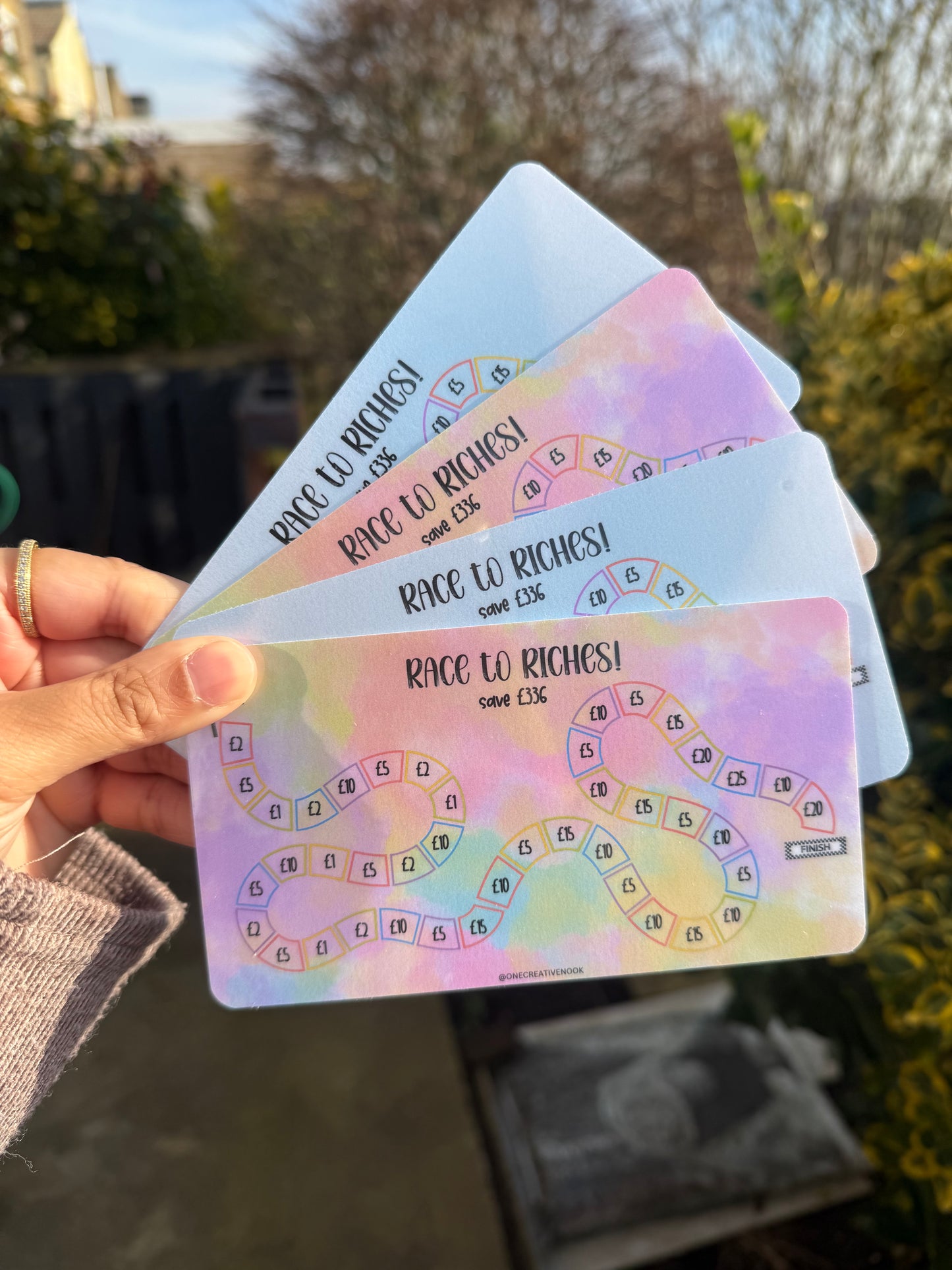 Race to riches saving challenge