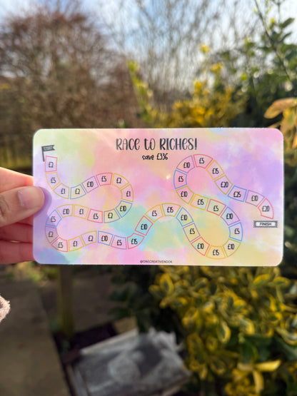 Race to riches saving challenge