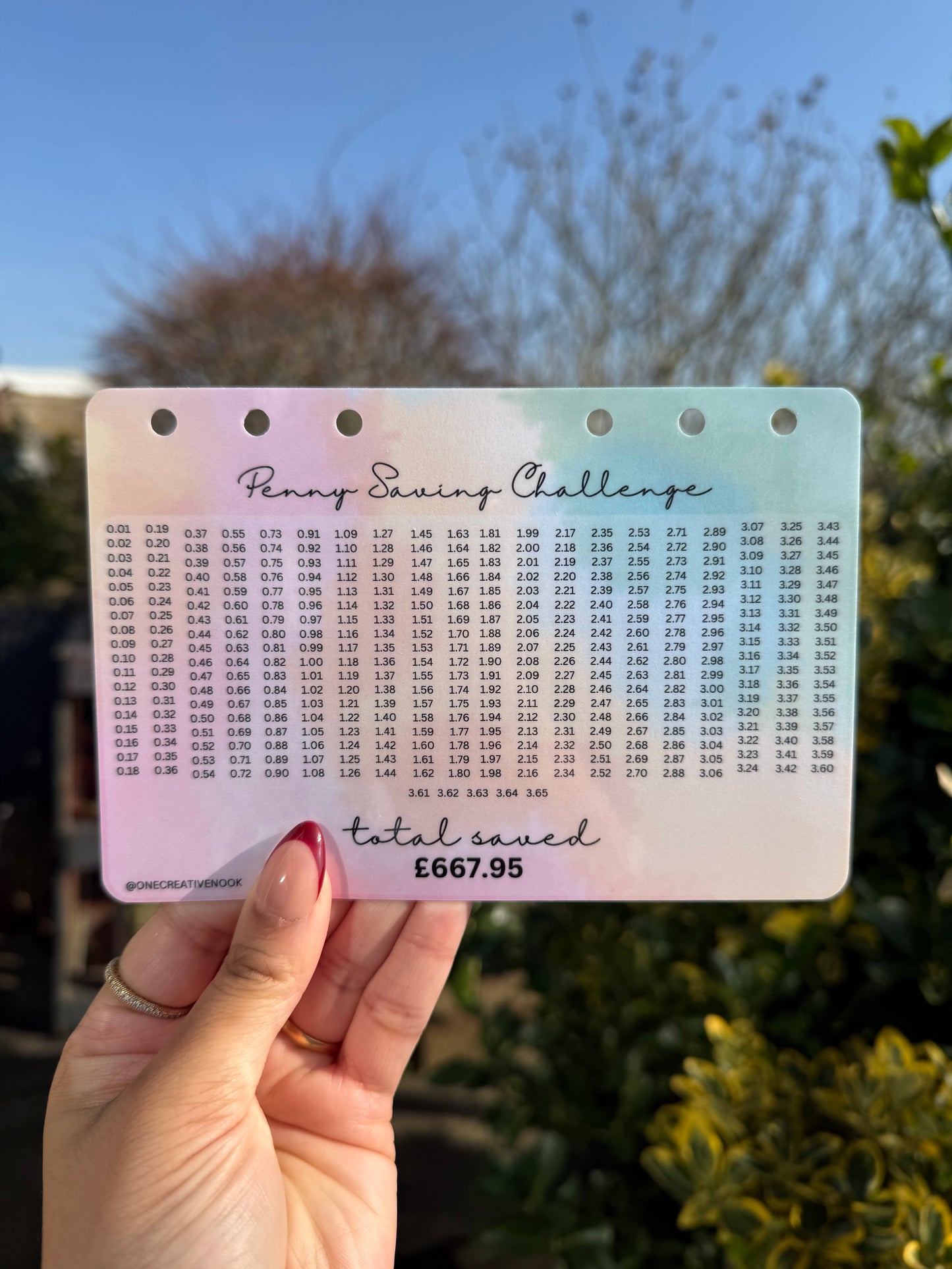 Penny Saving Challenge